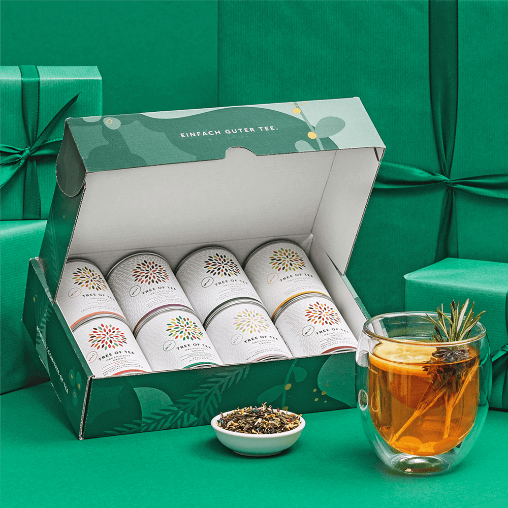 Probierpaket Bio Tee acht Sorten von tree of Tea