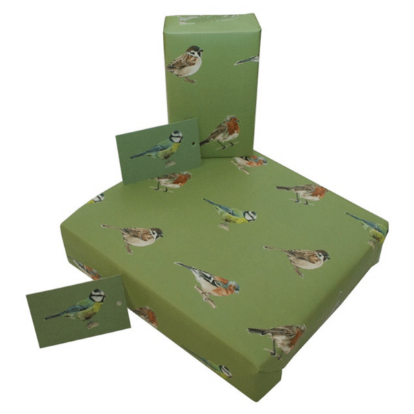 Native Vögel Geburtstag-/ Geschenkverpackung, diverse Modelle - Rewrapped