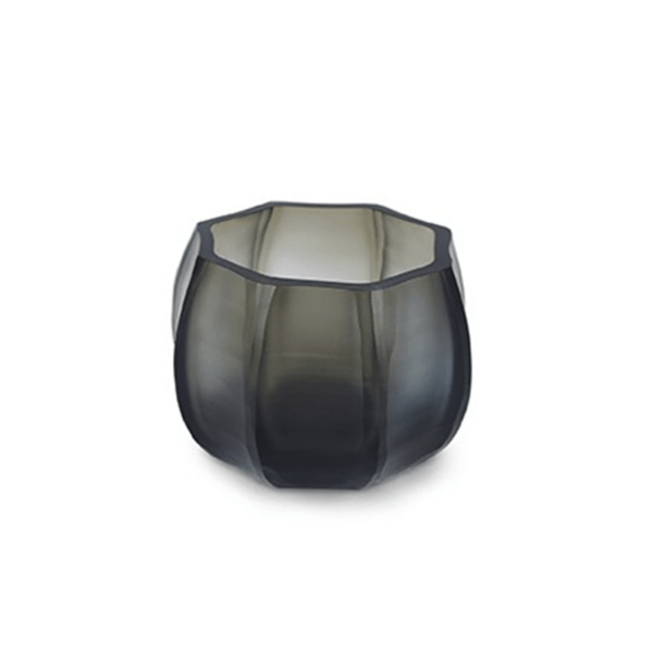 Teelicht, Vase Koonam indigo-smokegrey