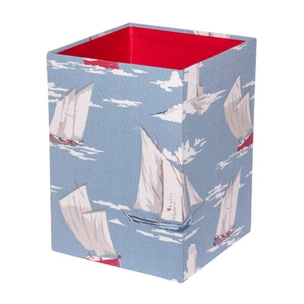 Papierkorb Segelboot