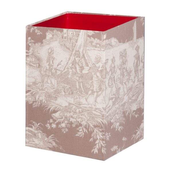 Papierkorb Toile de Jouy