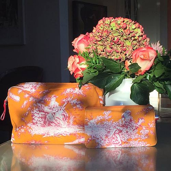 Linodi Orange Mood Kulturtasche