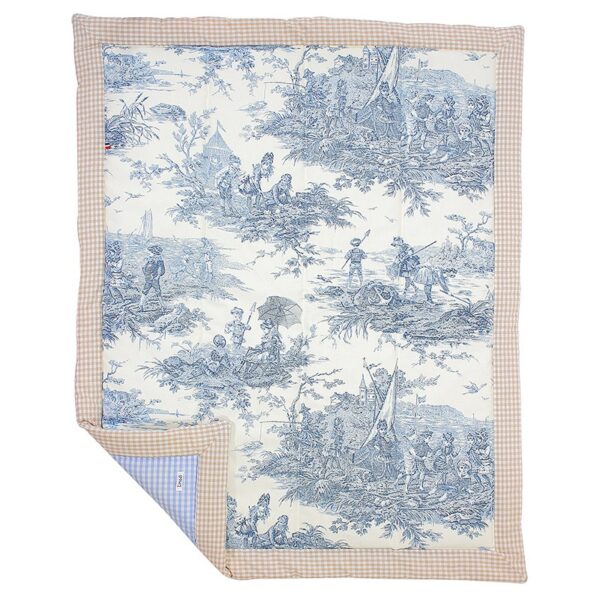 Wendedecke Toile de Jouy, diverse Farben
