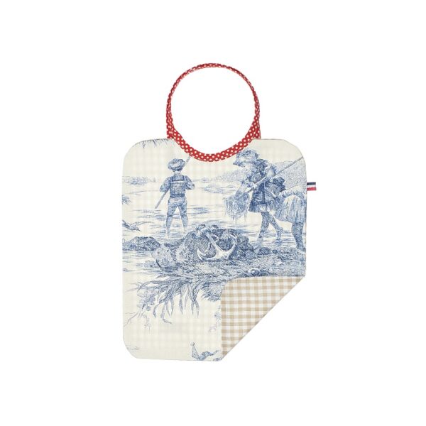 Wendelätzchen Toile de Jouy, diverse Farben