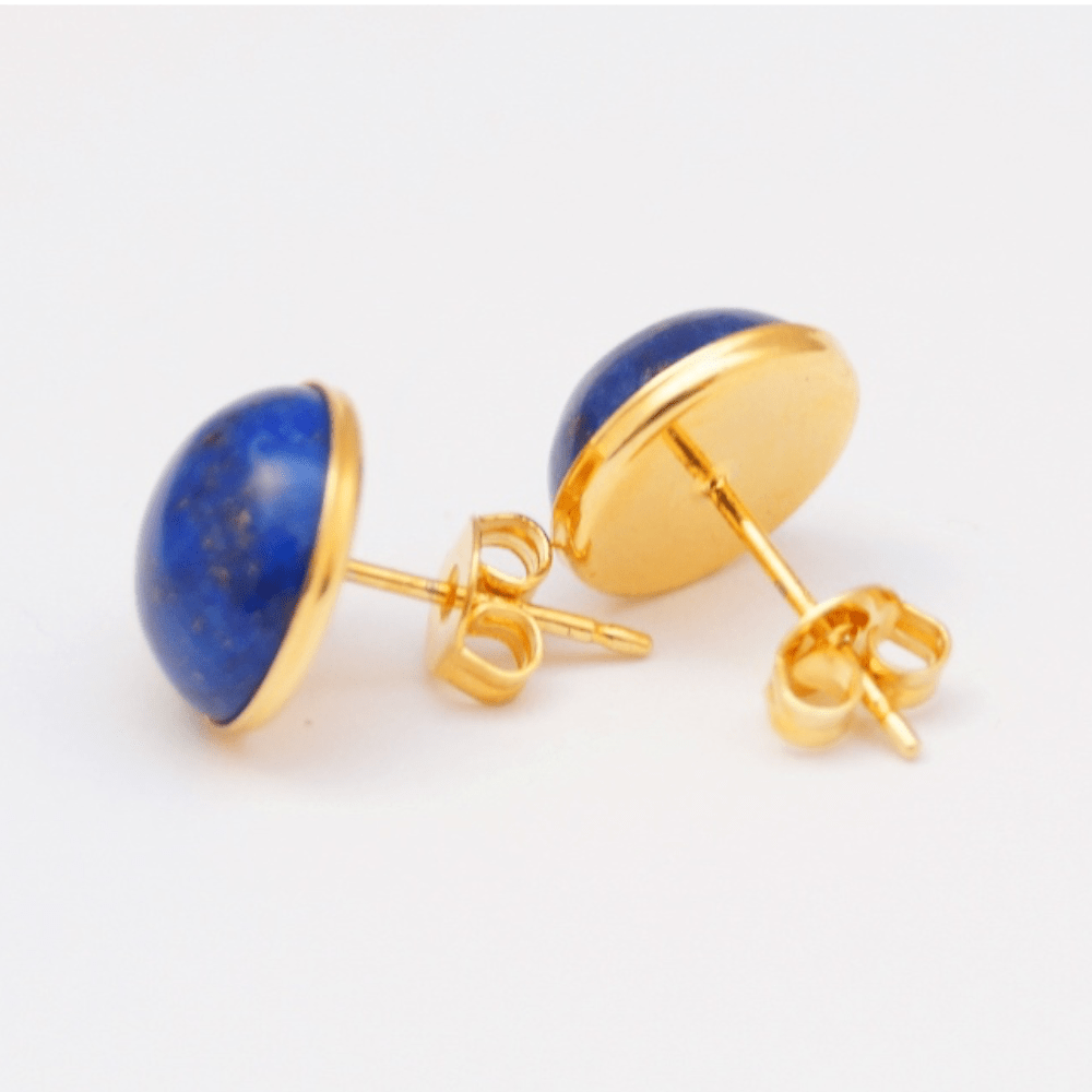 tolle Ohrstecker aus Lapislazuli, von Schmuckatelier Kart