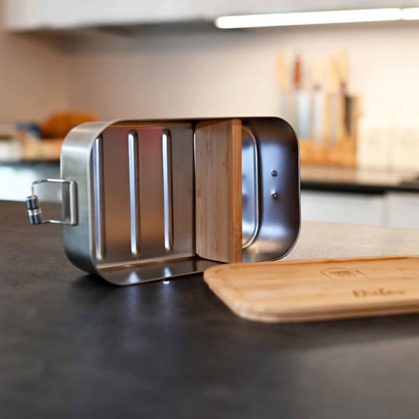 Lunchbox mit Bambusdeckel – Bild 2
