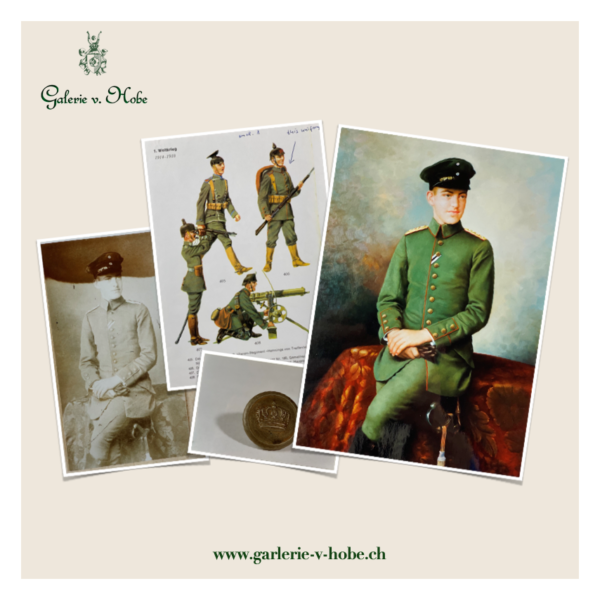 Kopieren von Ahnengemälden nach Fotovorlage in Öl auf bester belgischer Leinwand - individualisierbar.