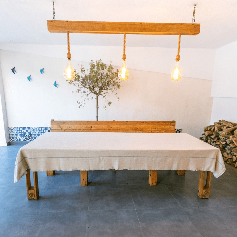 Handgemachte Tischdecke