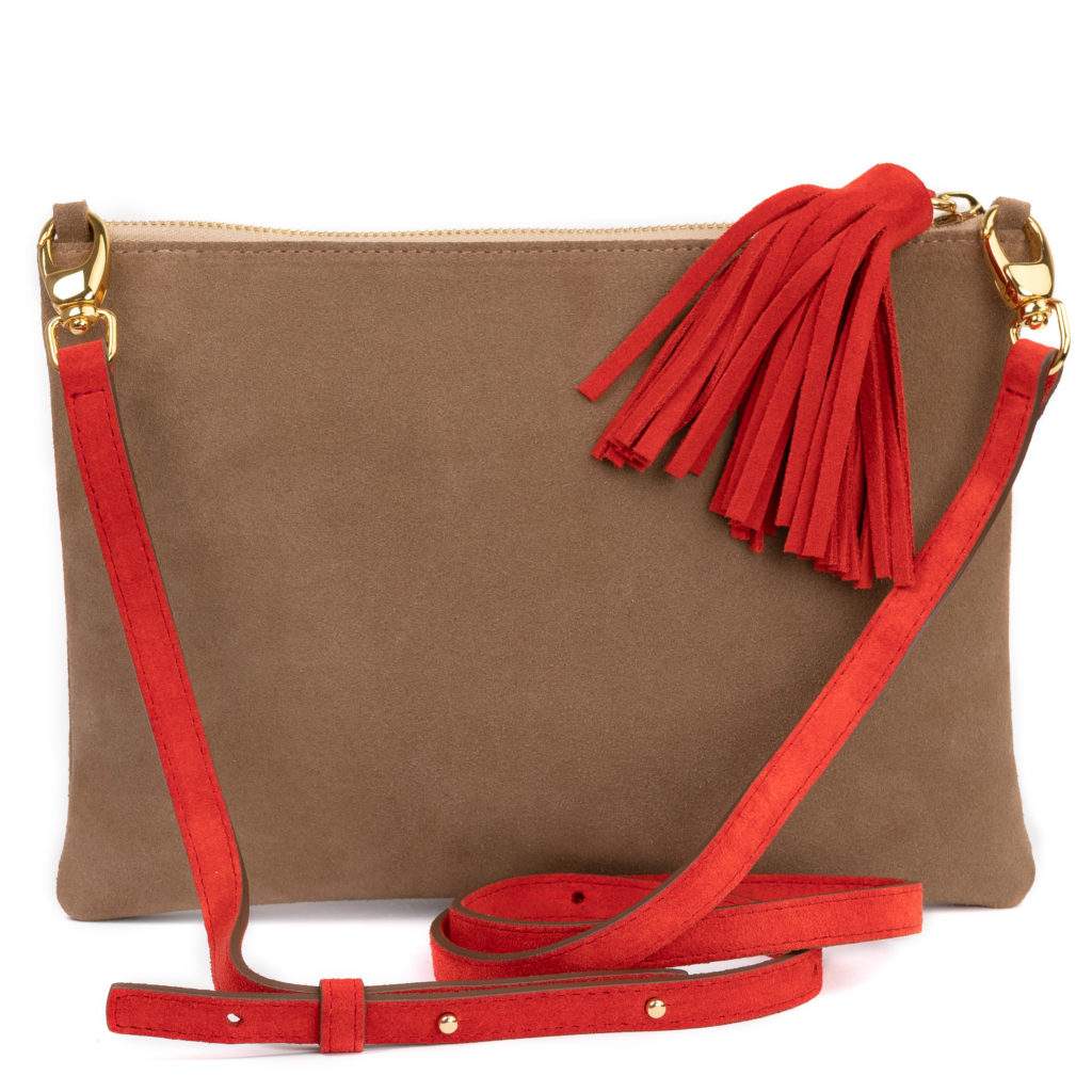Tasselbag aus Wildleder