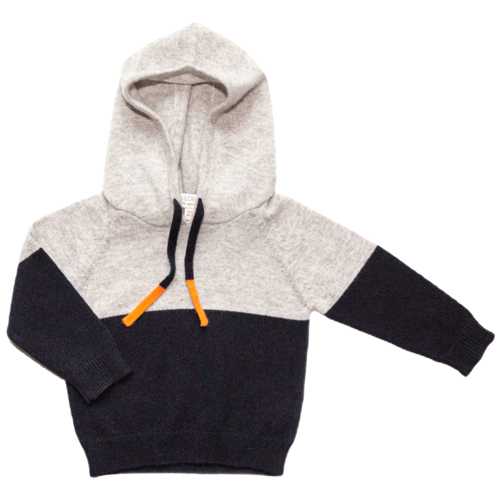 Kaschmir Kapuzenpullover Jona für Babys von Papa Lobster