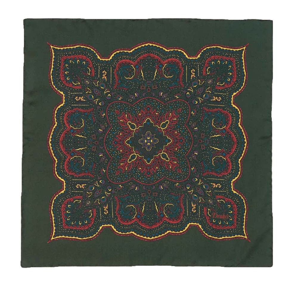 tolles Einstecktuch im PaisleyPrint, von Conrad Hasselbach