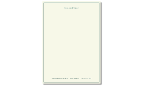 Briefpapier Druckateur Ostergewinnspiel Kluengelkram