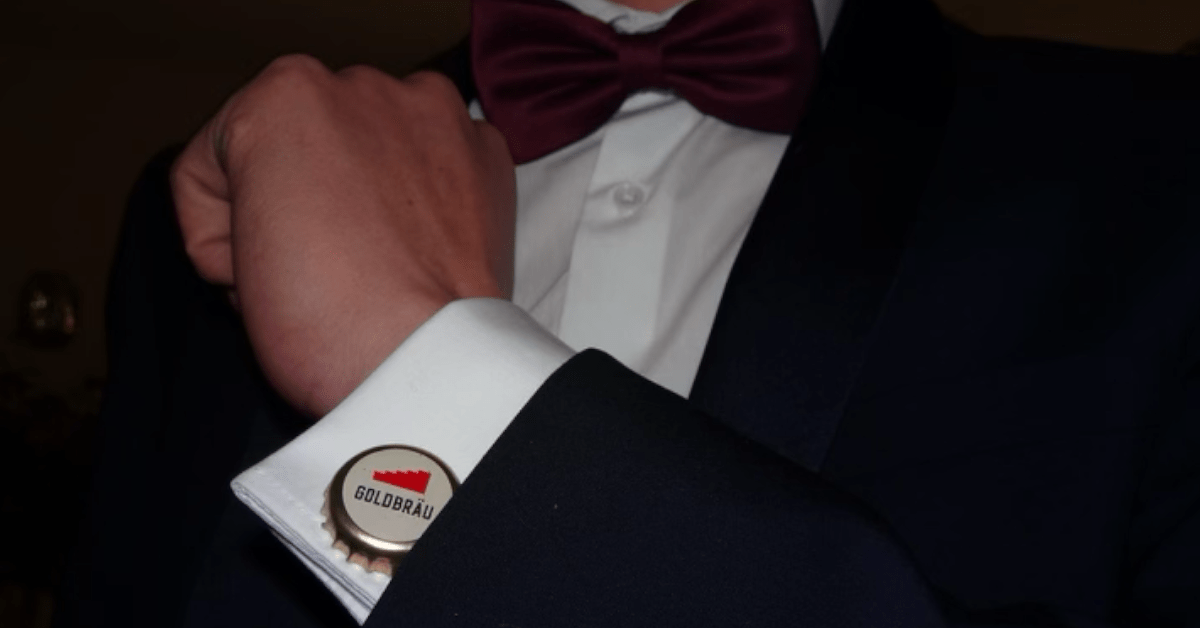 Blogs 25 Manschettenknöpfe personalisiert BeerLinks