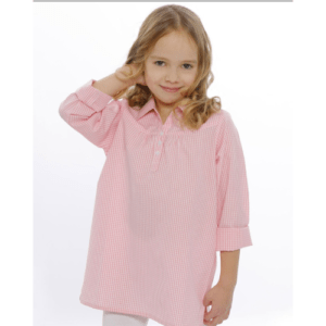 tolle Mädchentunika in rosa mit Vichymuster, von Indian Affairs